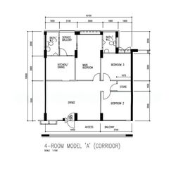 Blk 623 Woodlands Drive 52 (Woodlands), HDB 4 Rooms #551306101